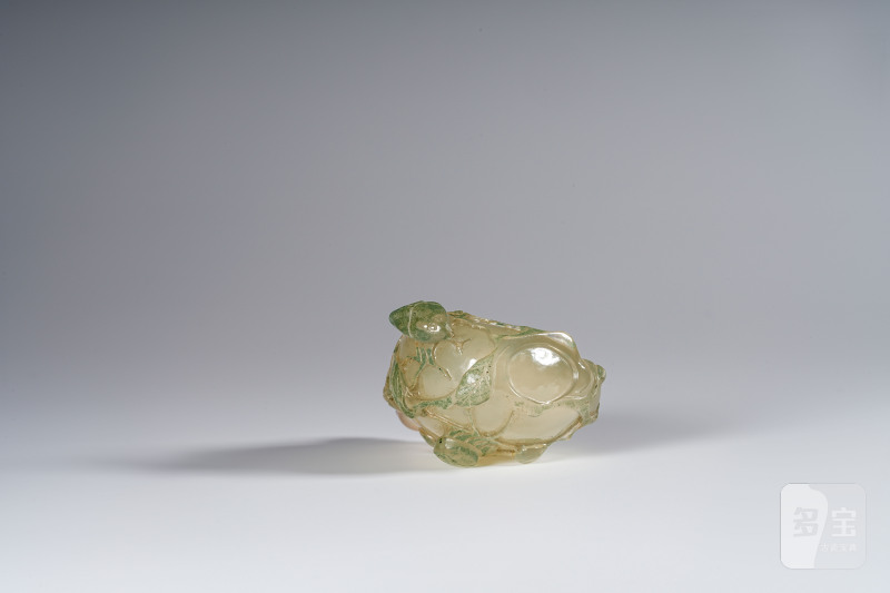 清乾隆 玛瑙俏色虫草纹烟壶 - 图7